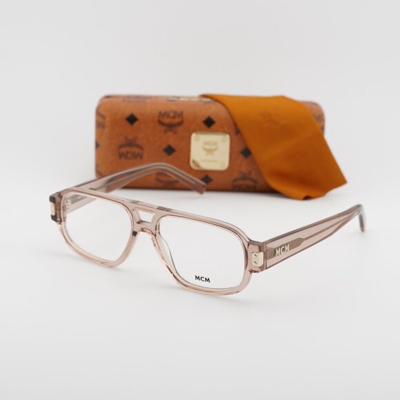 MCM MW5012 072 Eyeglasses Shiny Pink 55mm Aviator Frame - Picture 9 of 9